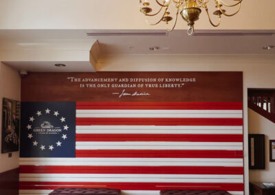 Betsy Ross Flag Wall