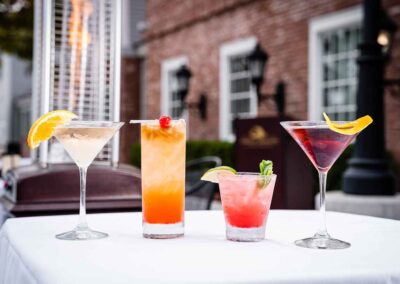 Assortment of Refreshing Cocktails