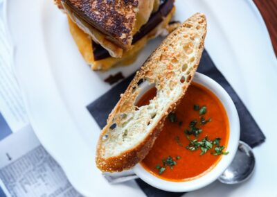 Tomato Soup And Bread