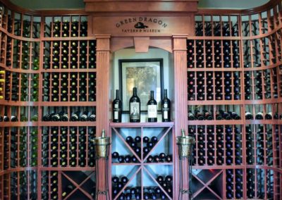 Wine Cellar Stocked with Great Wines